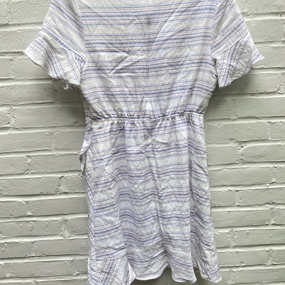 Essue Striped Ruffle Dress - Picture 8 of 9